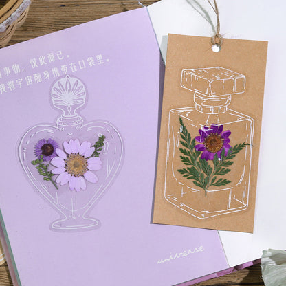 Cardlover - World in a Bottle PET Ephemera Stickers