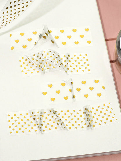 Cardlover - Capriccio PET Gold/Silver Foil Tape (15mm)