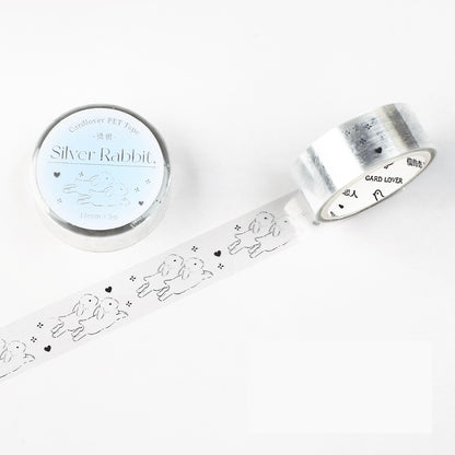 Cardlover - Capriccio PET Gold/Silver Foil Tape (15mm)