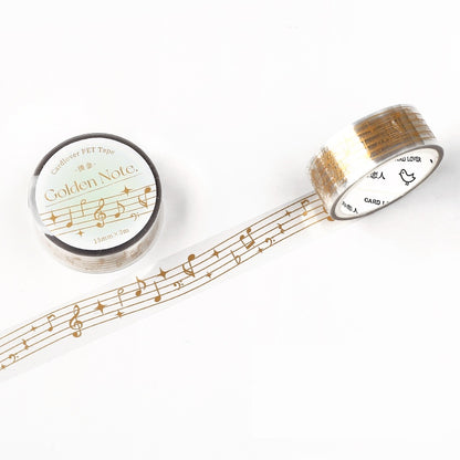 Cardlover - Capriccio PET Gold/Silver Foil Tape (15mm)