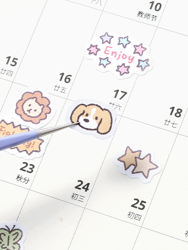 Cardlover - Cute Bubble Box Stickers