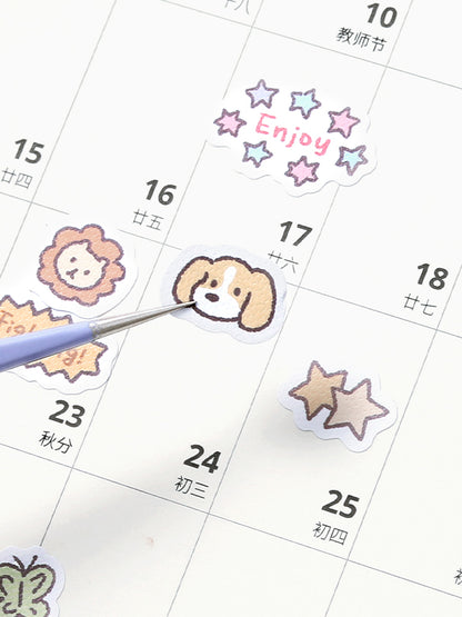 Cardlover - Cute Bubble Box Stickers