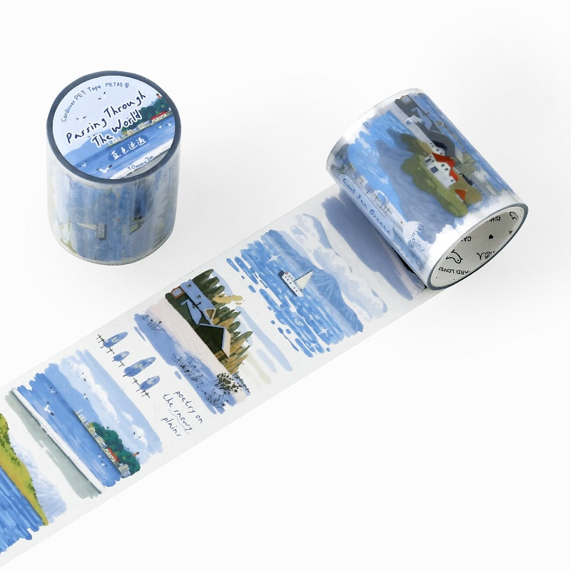 Cardlover - Pass Through The World PET Stickers Roll