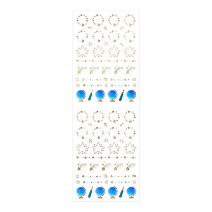 Midori Planner Stickers - Starry Sky