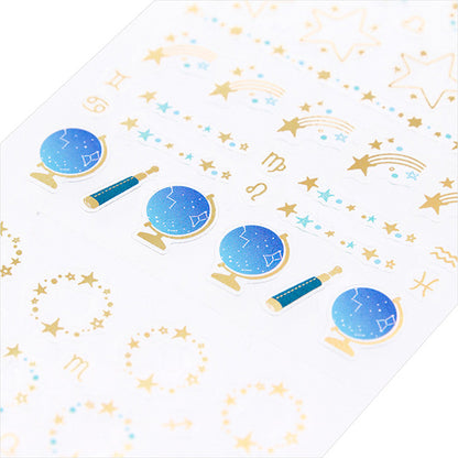 Midori Planner Stickers - Starry Sky