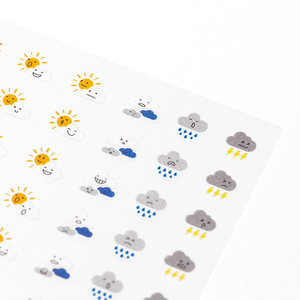 Midori Planner Stickers - Mood/Weather