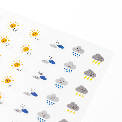 Midori Planner Stickers - Mood/Weather