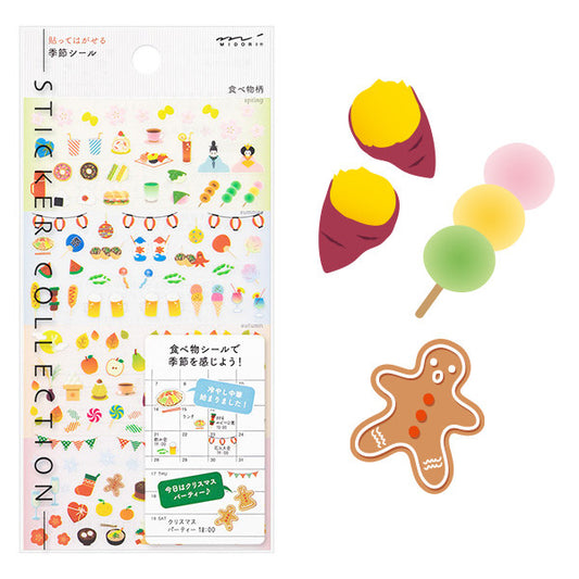 Midori Planner Stickers - Seasonal Food