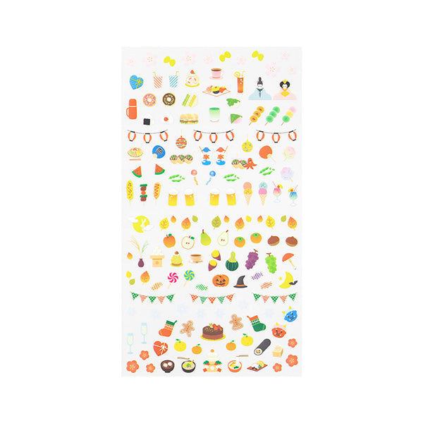 Midori Planner Stickers - Seasonal Food