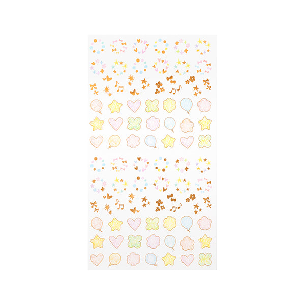 Midori Planner Stickers - Pastel Sparkle Date