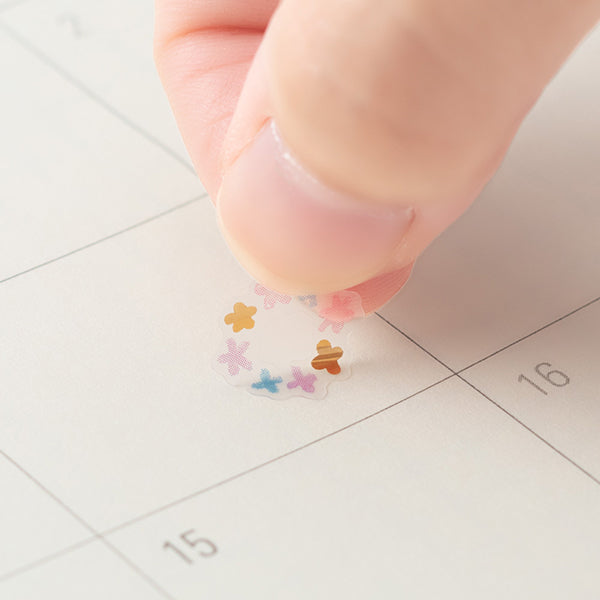 Midori Planner Stickers - Pastel Sparkle Date