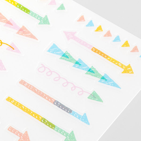 Midori Planner Stickers - Pastel Arrow