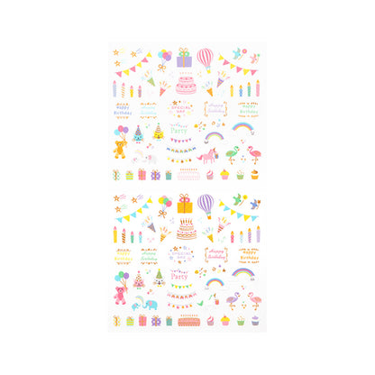 Midori Planner Stickers - Anniversary/Birthday