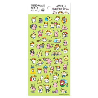 Mind Wave Seals Stickers - Dokidoki - Exciting Wonderful Life