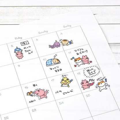 Mind Wave Seals Stickers - Dokidoki - Exciting Wonderful Life