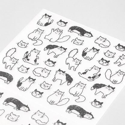 Midori Planner Stickers - Talking Cat