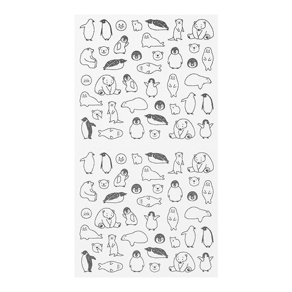 Midori Planner Stickers - Talking Sea Animals