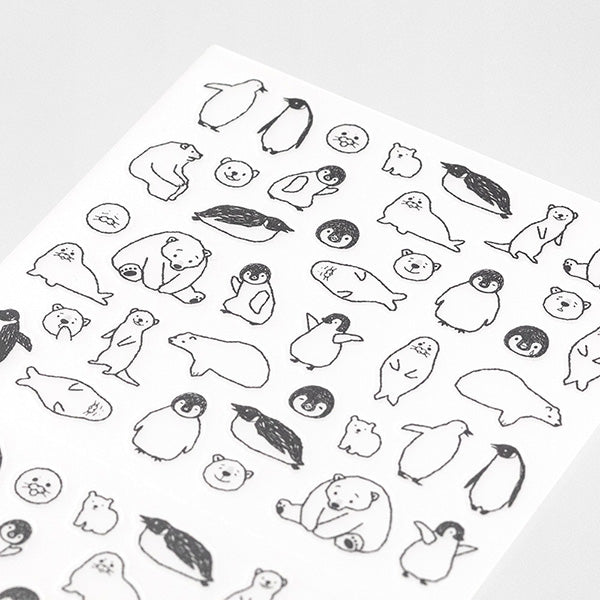 Midori Planner Stickers - Talking Sea Animals
