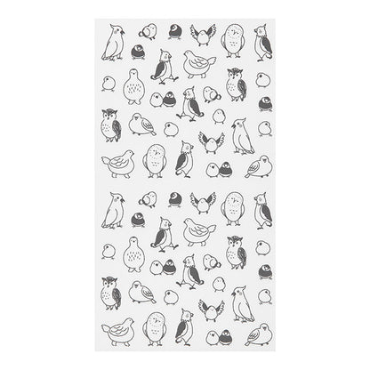 Midori Planner Stickers - Talking Birds