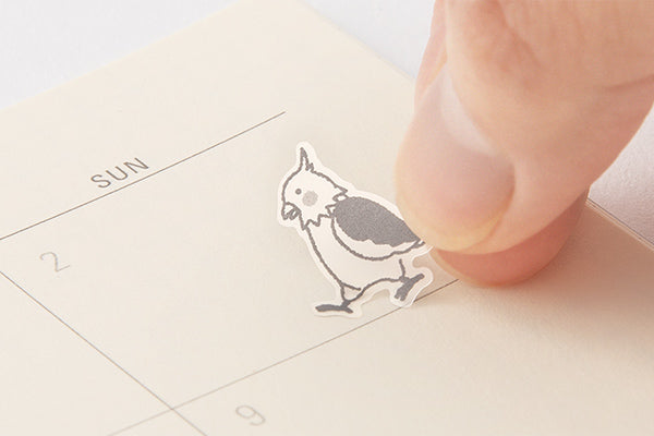 Midori Planner Stickers - Talking Birds