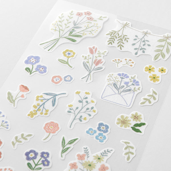 Midori Planner Stickers - Floral (2 Sheets)