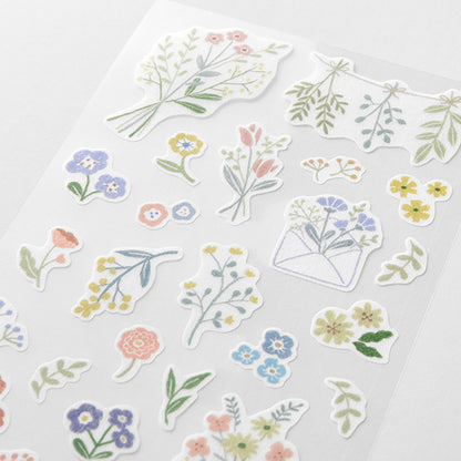 Midori Planner Stickers - Floral (2 Sheets)