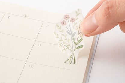Midori Planner Stickers - Floral (2 Sheets)