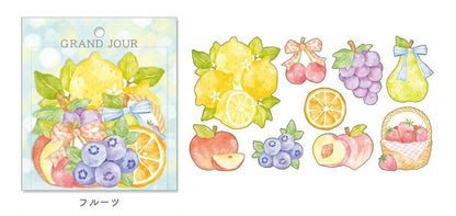 Mind Wave Flake Stickers - Grand Jour - Fruit