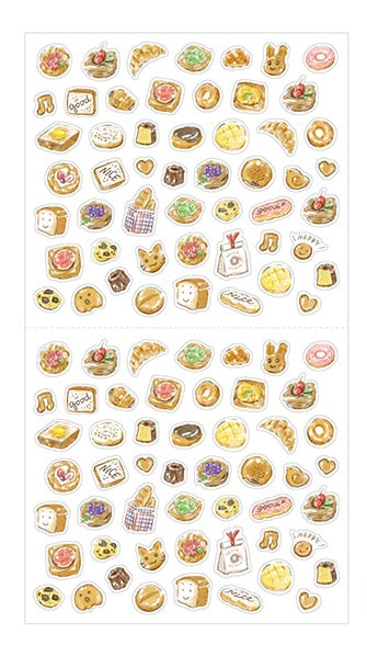Midori Planner Stickers - Bread
