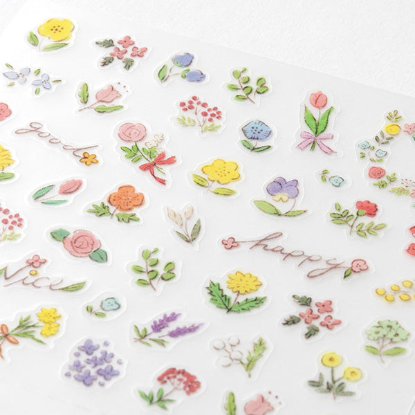 Midori Planner Stickers - Wildflower