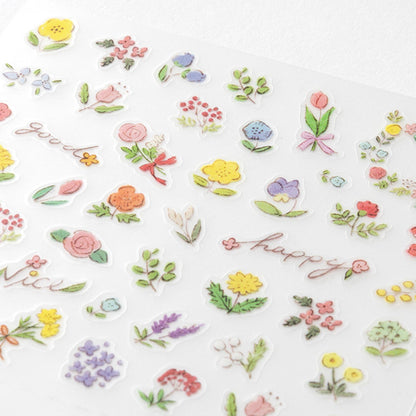 Midori Planner Stickers - Wildflower