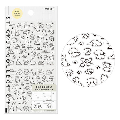 Midori Planner Stickers - Dog