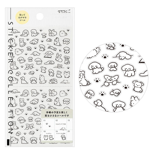 Midori Planner Stickers - Dog
