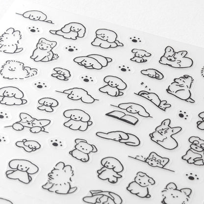 Midori Planner Stickers - Dog