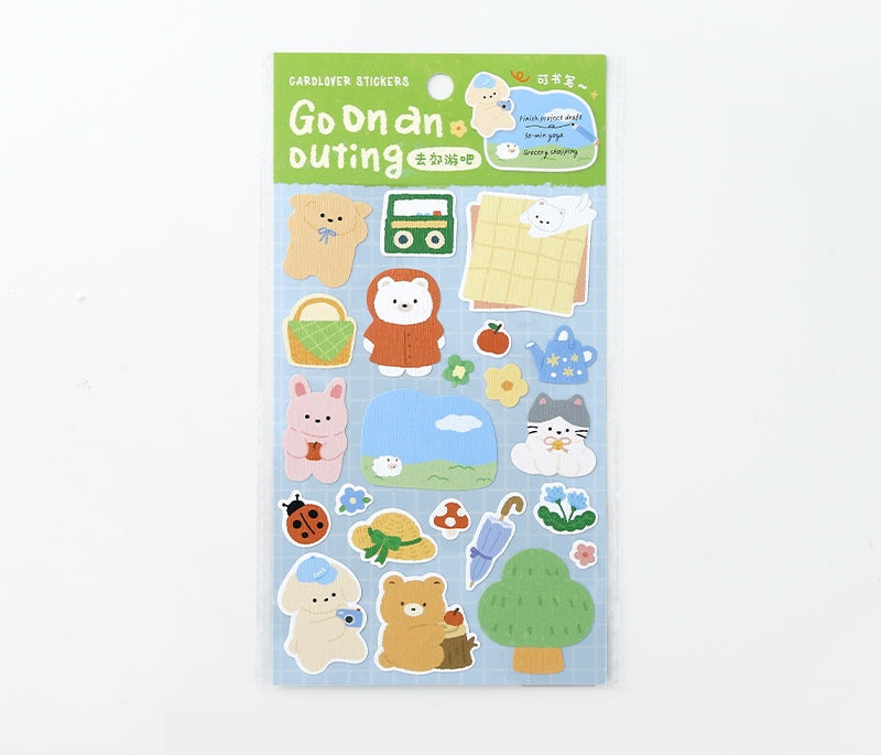 Cardlover - Soft and Fluffy Series Stickers