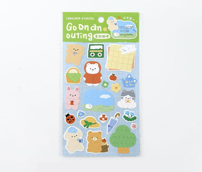 Cardlover - Soft and Fluffy Series Stickers