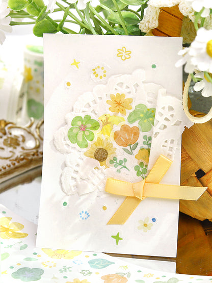 Cardlover - Floristry Die-Cut Stickers Roll