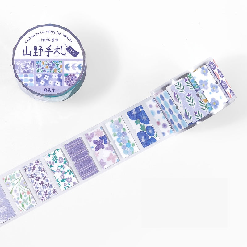 Cardlover - Notes From The Mountains Glitter Stickers Roll