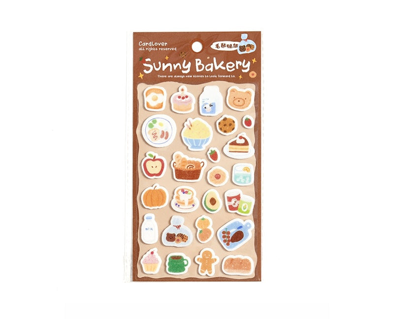 Cardlover - Warm Diary Felt Stickers