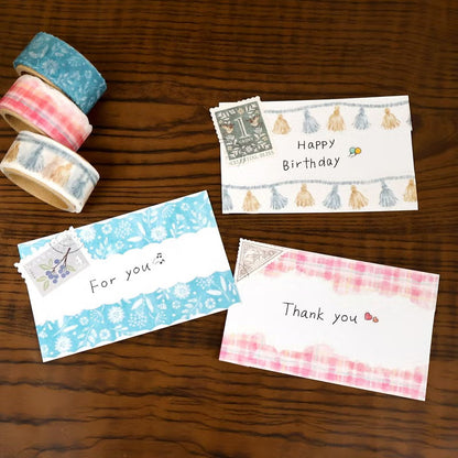 Mind Wave Die Cut Masking Tape -Tassel (18mm)