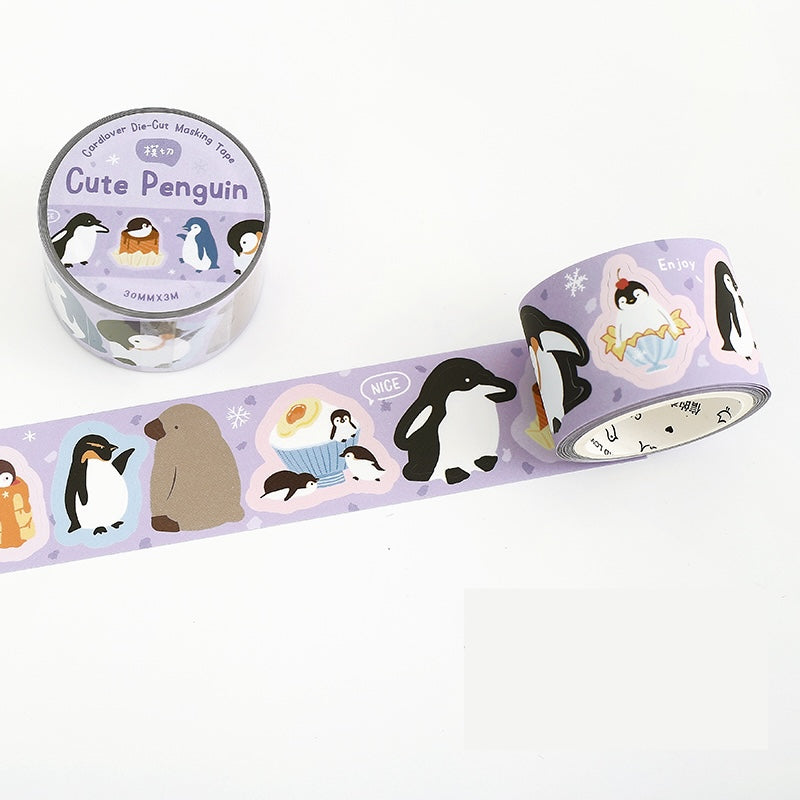 Cardlover - Polar Friends Die-Cut Stickers Roll