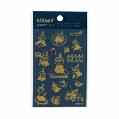 Hightide Moomin Gold Foil Transfer Stickers