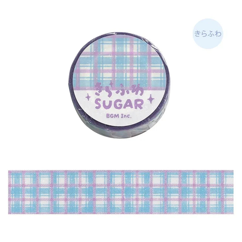 BGM Washi Tapes - Sparkling Sugar Check Series (20mm)
