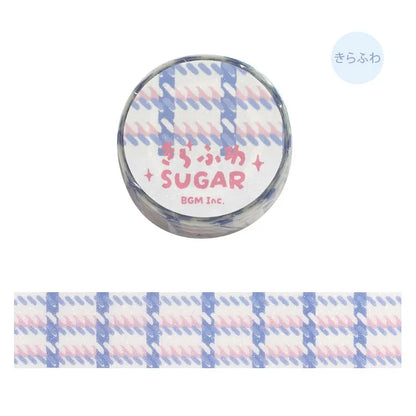 BGM Washi Tapes - Sparkling Sugar Check Series (20mm)