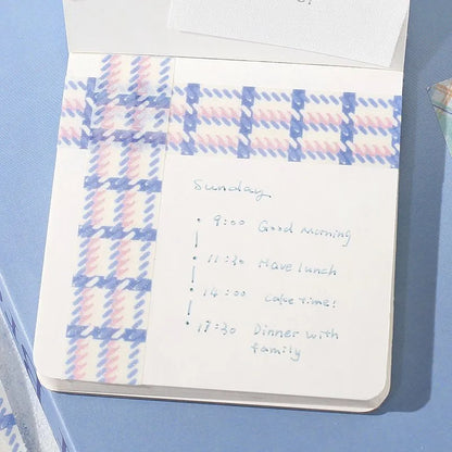 BGM Washi Tapes - Sparkling Sugar Check Series (20mm)