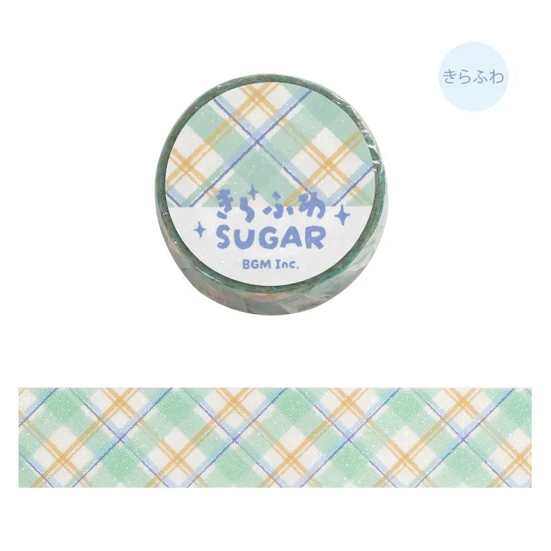 BGM Washi Tapes - Sparkling Sugar Check Series (20mm)