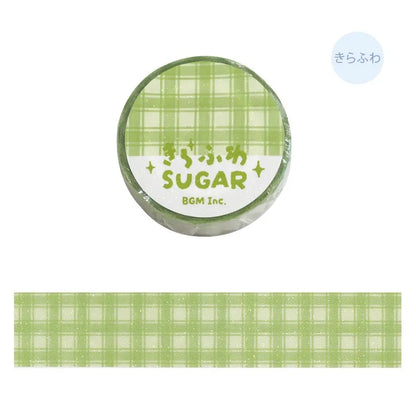 BGM Washi Tapes - Sparkling Sugar Check Series (20mm)