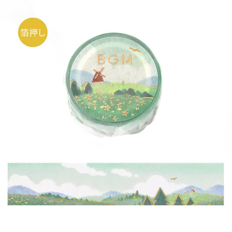 BGM Washi Tapes - Dreamlike Scenery Series (20mm)
