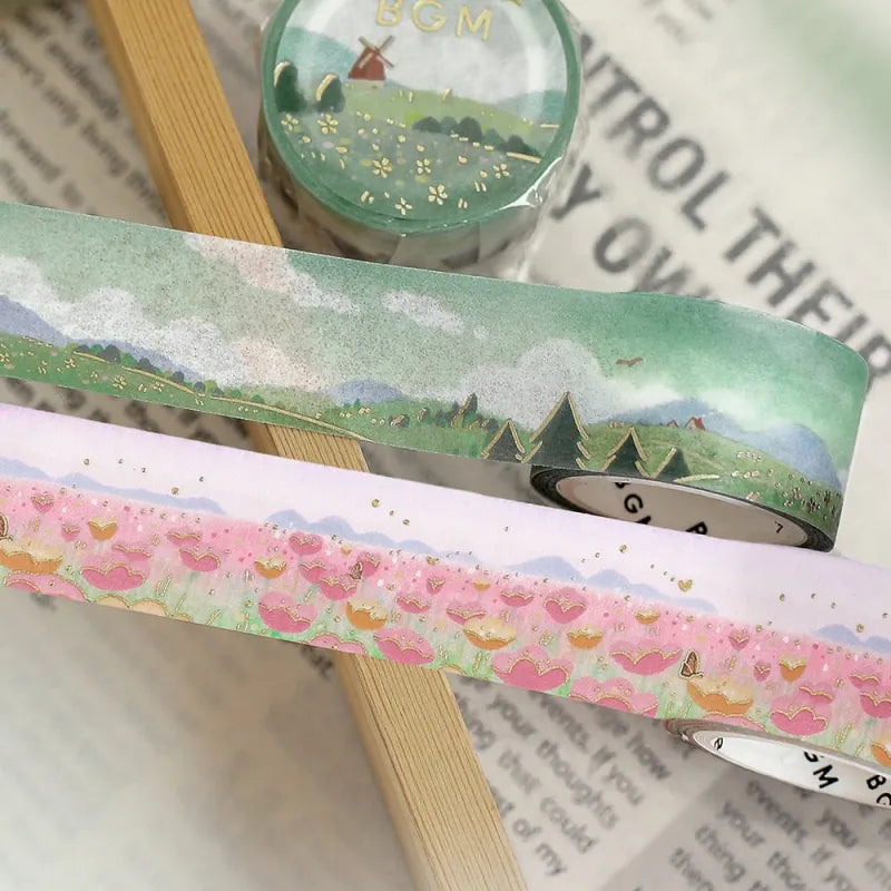 BGM Washi Tapes - Dreamlike Scenery Series (20mm)