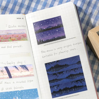 BGM Washi Tapes - Dreamlike Scenery Series (20mm)